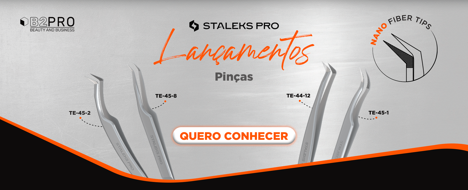 Lançamento Pinças