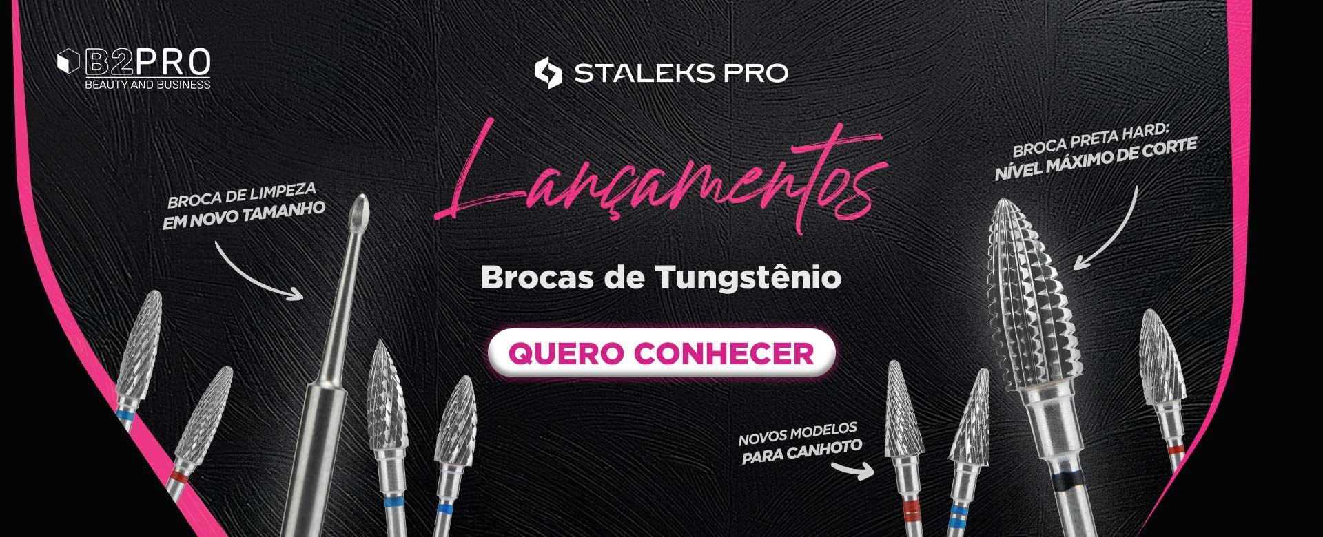 Lançamento Brocas Tungstênio