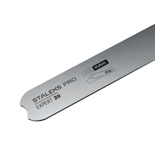 Base em Inox para Lixa Refil Staleks - MBE-20 - Reta Longa - Série Expert-d3cdfd9e-1764-4475-a6db-44b70422482e