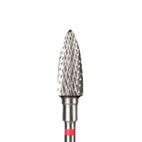 Broca de Tungstênio Tipo Chama - Staleks - Vermelha - FT10R050-13.5