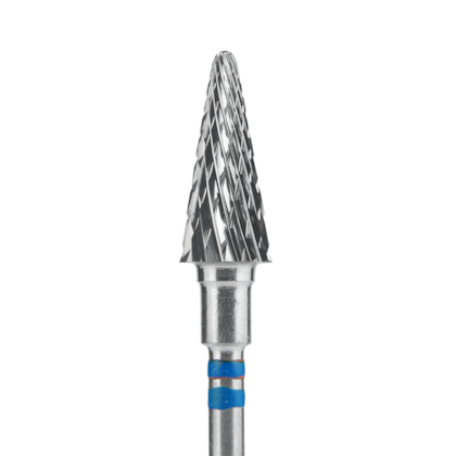 Broca de Tungstênio Tipo Cone - Para canhotos - Staleks - Azul - FT73B060-14