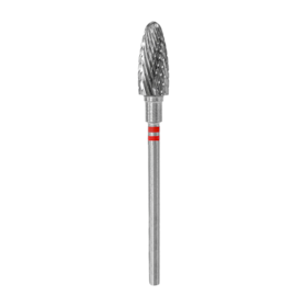 Broca de Tungstênio Tipo Milho - Para Canhotos - Staleks - Ø 14mm - Vermelha - FT91R060-14