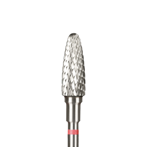 Broca de Tungstênio Tipo Milho - Staleks Pro - Vermelha - FT90R050-13-aa2407e3-4216-4fa2-93f0-fbaf9ff1ff4a