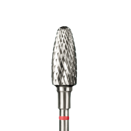 Broca de Tungstênio Tipo Milho - Staleks - Vermelha - FT90R060-14