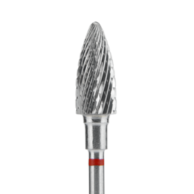 Broca de Tungstênio Tipo Pinha - Staleks - Vermelha - FT110R060-14