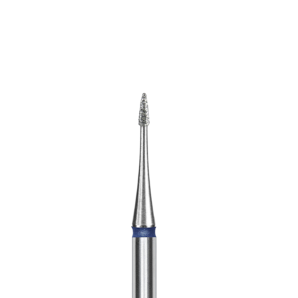 Broca Diamantada Staleks Pro - Azul - Tipo Mini Chama - FA12B010-3