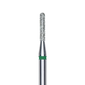 Broca Diamantada Staleks Pro - Cilíndrica Topo Arredondado - Verde - FA30G014-8