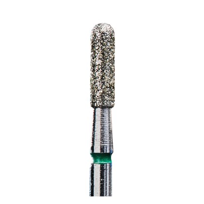 Broca Diamantada Staleks Pro, tipo Cilindrica 2,3mm x 8mm  - Verde - FA30G023