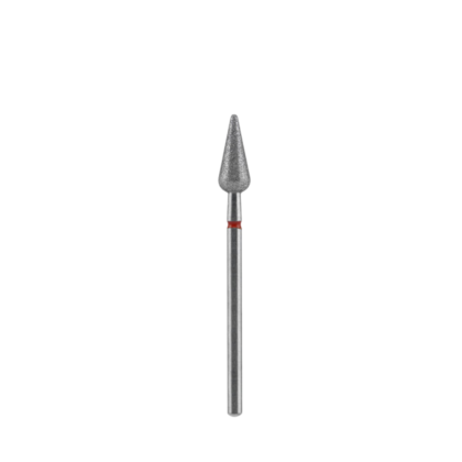 Broca Diamantada Staleks Pro Tipo Pêra Arredondada - Vermelha - FA100R050-12