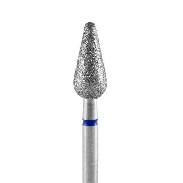 Broca Diamantada Tipo Pêra Arredondada - Staleks - Ø 5mm - Azul - FA101B050-12-3ecfc493-71d9-4661-b863-d14c8709a6ea