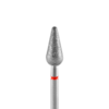 Broca Diamantada Tipo Pêra Arredondada - Staleks - Ø 5mm - Vermelha - FA101R050-12-e34a6b43-fd5c-4df8-8c7c-da83602813c3
