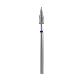 Broca Diamantada Tipo Pêra Pontiaguda - Staleks - Ø 4mm - Azul - FA100B040-12