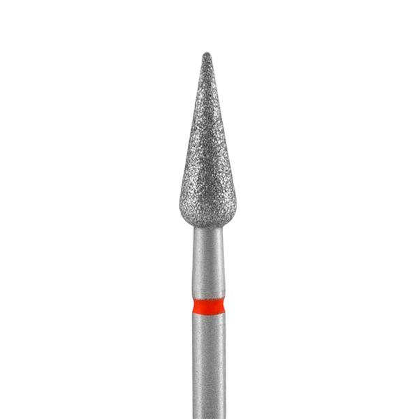 Broca Diamantada Tipo Pêra Pontiaguda - Staleks - Ø 4mm - Vermelha - FA100R040-12-bdf61a06-2130-4022-9e13-64297db4c6dc