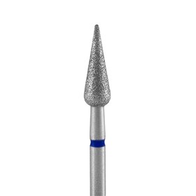 Broca Diamantada Tipo Pêra Pontiaguda - Staleks Pro - Ø 4mm - Azul - FA100B040/12