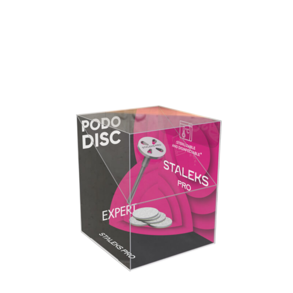 Disco de Pedicure Staleks com 5 refis - 10 MM - PDSET-10-ee2abaca-cca0-4ac9-9a0a-2b84f04f6216