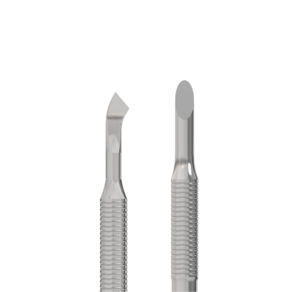 Espátula de Cutícula Staleks - PE-90-4.2 - Expert - Emp. “pau de laranjeira” e Lâmina Dobrada