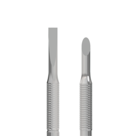 Espátula de Cutícula Staleks - PE-90-5 - Empurrador Inclinado e Empurrador Reto - Expert 90
