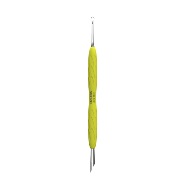 Espátula de Manicure GUMMY Amarela Staleks - Série Uniq - PQ-11-2Y-1c237059-f5da-4750-862b-87c1e84bf416
