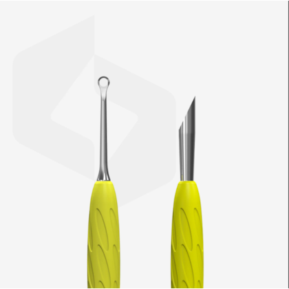 Espátula de Manicure GUMMY Amarela Staleks - Série Uniq - PQ-11-2Y