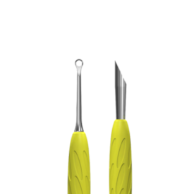 Espátula de Manicure GUMMY Amarela Staleks - Série Uniq - PQ-11-2Y