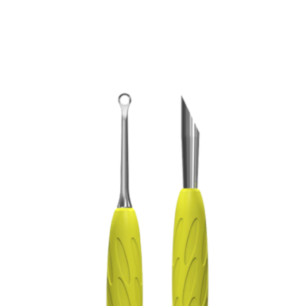 Espátula de Manicure GUMMY Amarela Staleks - Série Uniq - PQ-11-2Y-c7a00a7e-0086-45b0-b447-5bd7b960d1e9