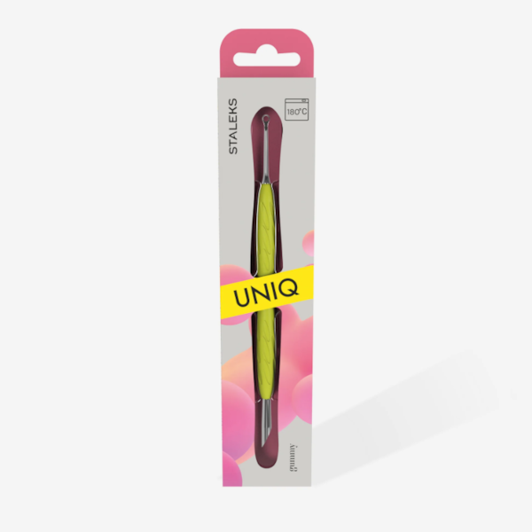 Espátula de Manicure GUMMY Amarela Staleks - Série Uniq - PQ-11-2Y-d9f0479a-b877-4e18-9c73-b4fc7225dd6e