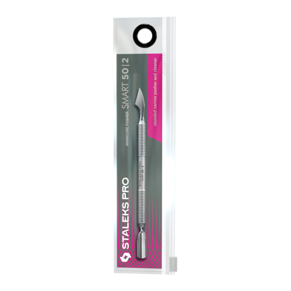 Espátula de Manicure Staleks - PS-50-2 - Série Smart 50 - Empurrador Arredondado e Removedor-8cda7337-49c5-48cd-ad50-fc72c811d681