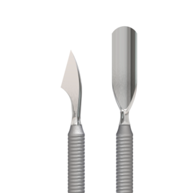 Espátula de Manicure Staleks - PS-51-2 - Série Smart 51 - Empurrador Retangular e Removedor