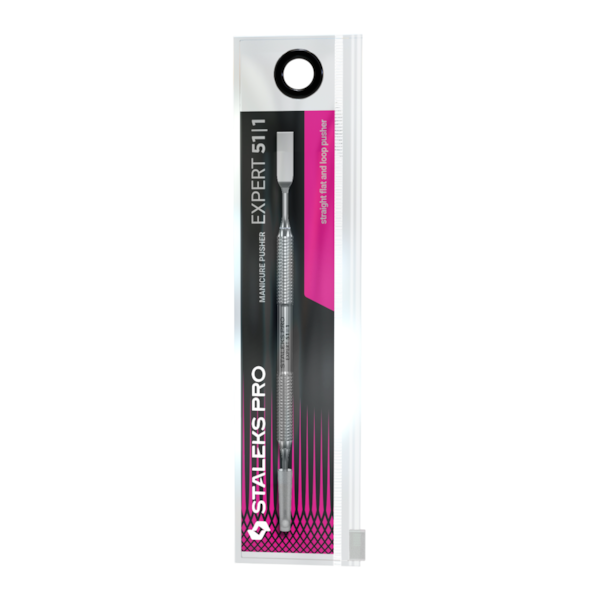 Espátula para Cutícula Staleks - Série Expert 51 - Empurrador Reto - PE-51-1-7c017846-c393-418f-9894-c0983af58075