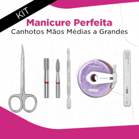 Kit Manicure Perfeita – Canhotos Mãos Médias a Grandes – Staleks