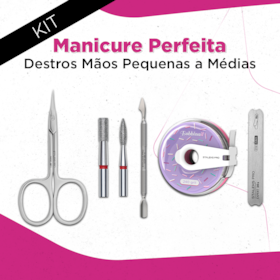 Kit Manicure Perfeita – Destros Mãos Pequenas a Médias - Staleks