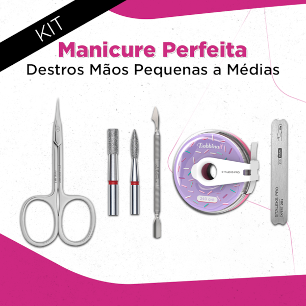 Kit Manicure Perfeita – Destros Mãos Pequenas a Médias - Staleks-058b320b-e955-4466-bf0b-2e848e23e7fd