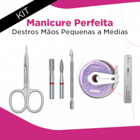 Kit Manicure Perfeita – Destros Mãos Pequenas a Médias - Staleks PRO