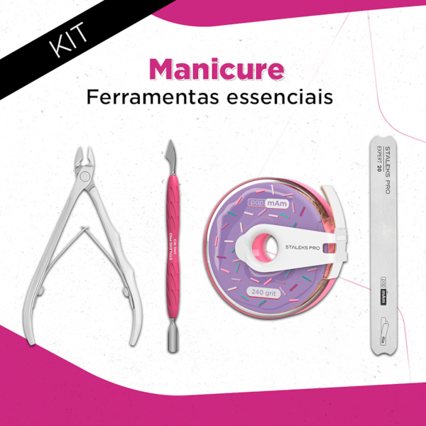 Kit Manicure – Ferramentas essenciais – Staleks-6290d798-669a-4f73-9468-4c7a523925df