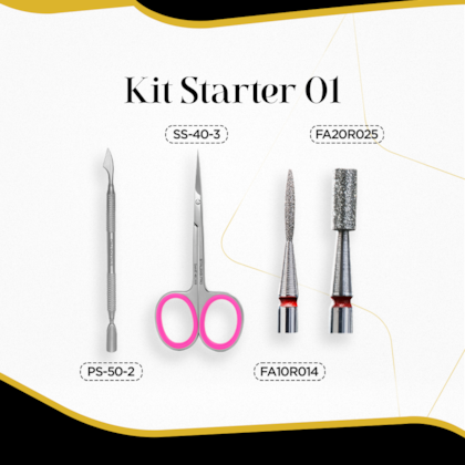 Kit Starter 01 - Staleks Pro - Para Destros