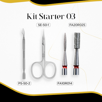 Kit Starter 03 - Staleks Pro - Para Destros
