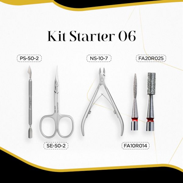 Kit Starter 06 - Staleks Pro - Para Destros-45902cbf-ceaf-4d13-8b64-29f07a9d8fa6