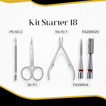 Kit Starter 18 - Staleks - Para Canhotos