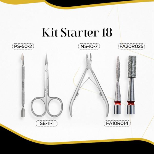 Kit Starter 18 - Staleks - Para Canhotos-1e4464ee-84b8-41dc-a9fe-643ec747a7ae