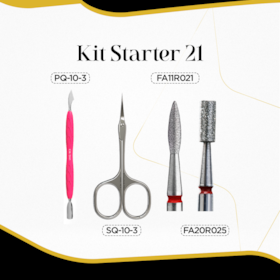 Kit Starter 21 - Staleks Pro - Para Destros