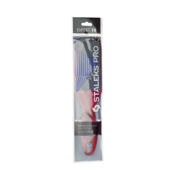 Lixa Pedicure Staleks - Série Expert 10 - Vermelho - Grão 80/120 - AE-10-2-03ec73c5-5d63-461c-a896-9f9ad95c9ca5