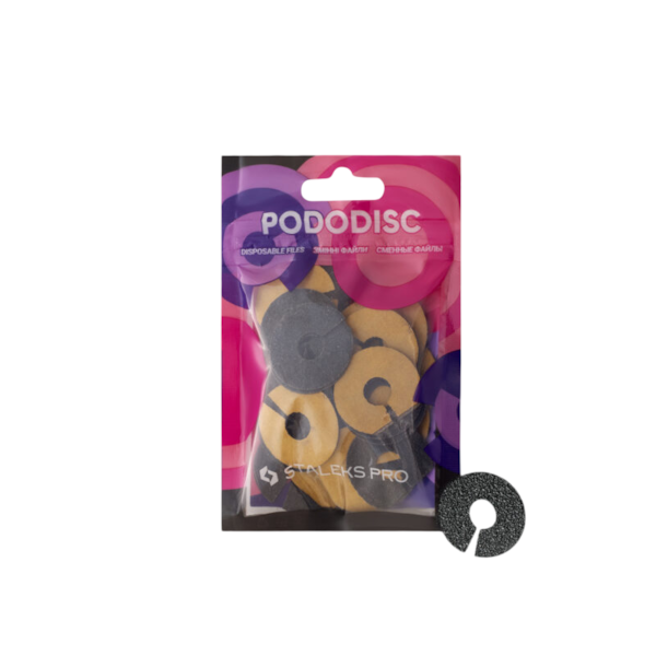 Lixa Refil Anel para Disco de Pedicure Staleks - Grão 100 - (50 unidades) - PDFR-25-100-6b2d3b42-11b1-4d09-99cb-f2255c41ed6c