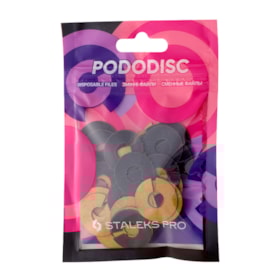 Lixa Refil Anel para Disco de Pedicure Staleks , Grão 180 (50 un) - PDFR-20-180