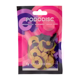 Lixa Refil Anel para Disco de Pedicure Staleks , Grão 240 (50 un) - PDFR-20-240