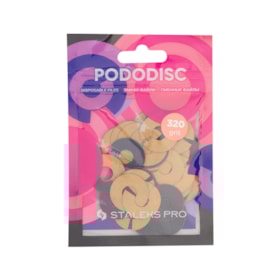 Lixa Refil Anel para Disco de Pedicure Staleks , Grão 320 (50 un) - PDFR-15-320