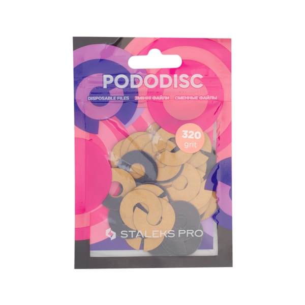 Lixa Refil Anel para Disco de Pedicure Staleks , Grão 320 (50 un) - PDFR-15-320-dda055cd-e652-403c-978a-150bf52d36f1