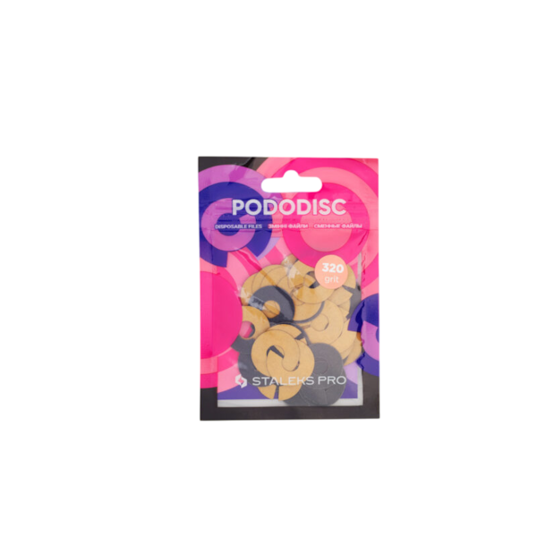 Lixa Refil Anel para Disco de Pedicure Staleks - Grão 320 - (50 unidades) - PDFR-20-320-b918ff2b-12a3-40cc-8c20-c39320de726f
