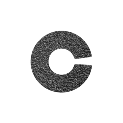 Lixa Refil Anel para Disco de Pedicure Staleks - Grão 80 - (50 unidades) - PDFR-20-80