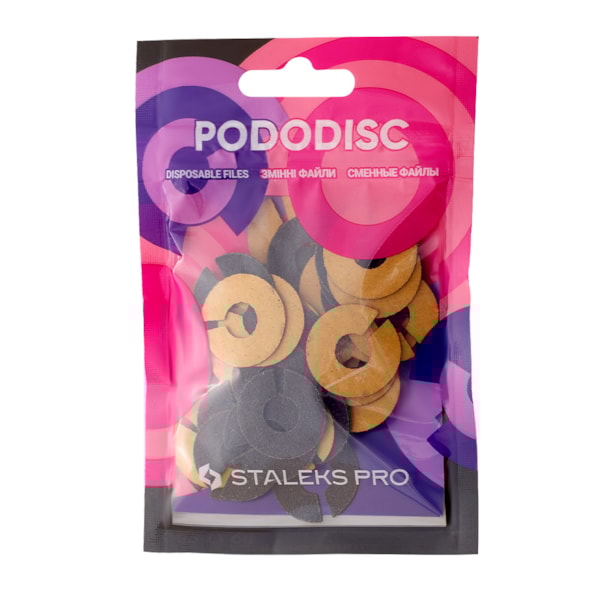 Lixa Refil Anel para Disco de Pedicure Staleks Pro , Grão 100 (50 un) - PDFR-20-100-7d507036-f642-4bf8-b799-58722a63487f