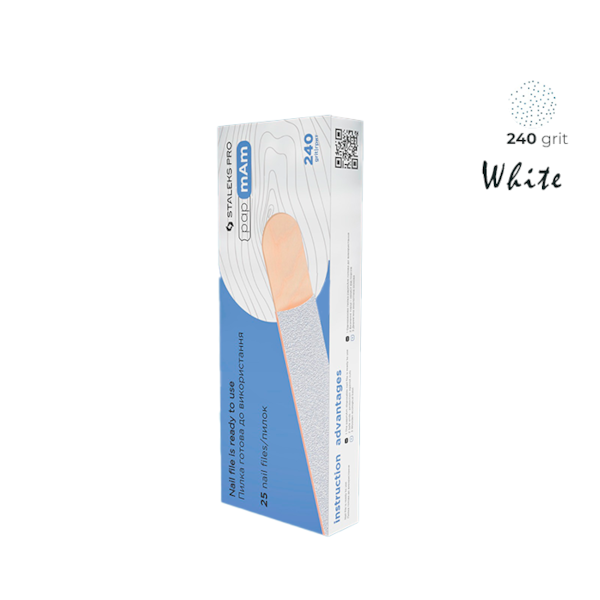 Lixa Refil de Inserção 240 Grit | papmAm | Staleks Pro | DWCE-22-240/25w + Base em Madeira - 25 un.-f3721cc3-9adf-4290-a2a0-58b1262989d2